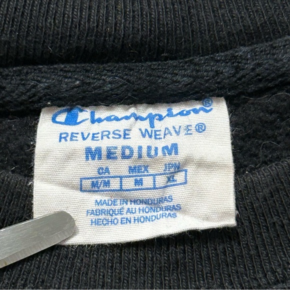 Champion Reverse Weave Red C Logo Men's M Cotton Poly - Picture 7 of 10